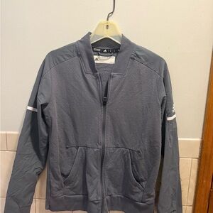 Adidas Men's Charcoal Bomber Jacket